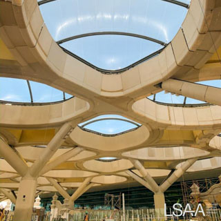 Internal view of the Yogyakarta Airport Terminal
