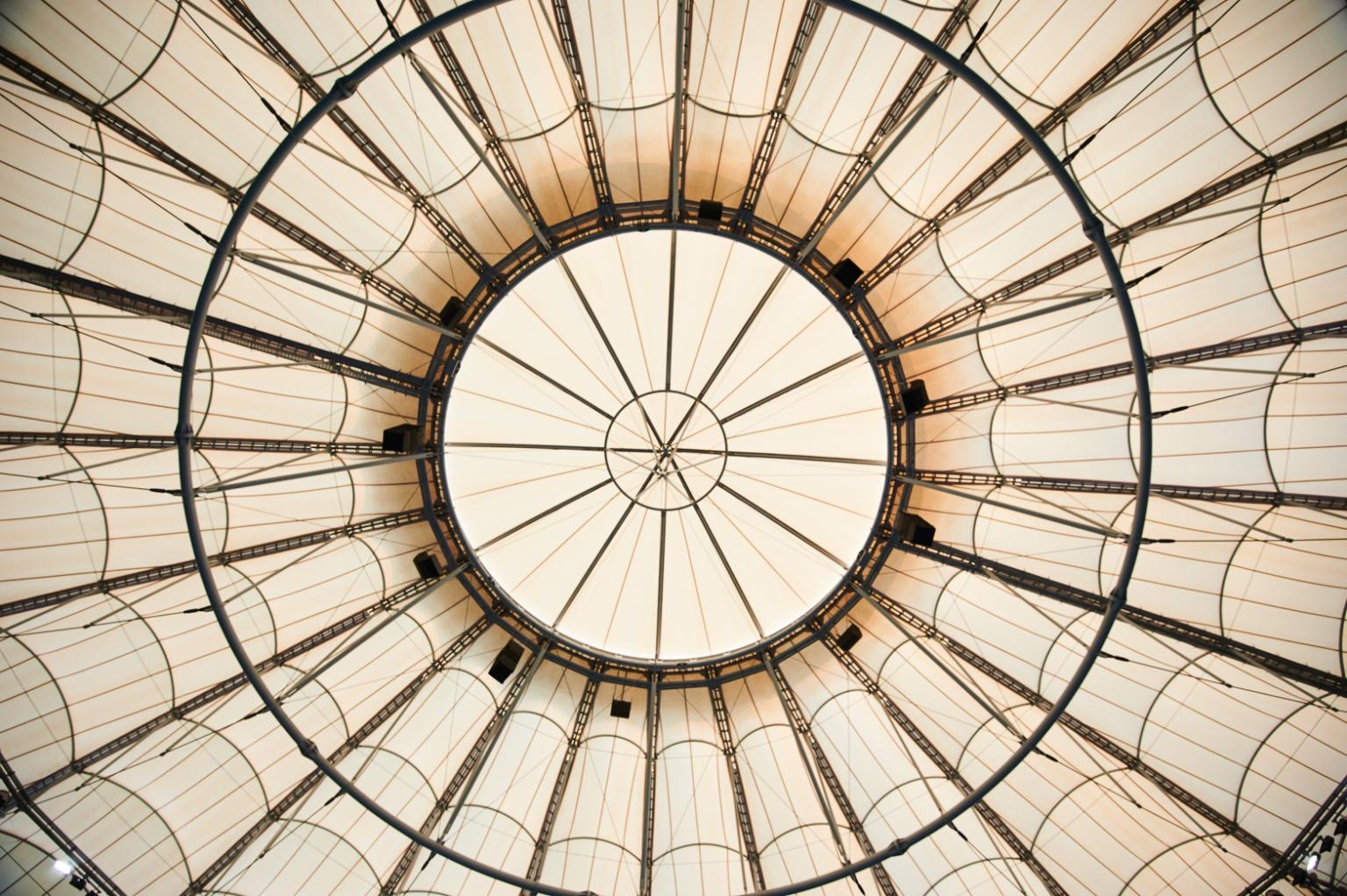 Central part of Ken Rosewall fabric roof was used as the basis for the LSAA 2024 Conference Graphics