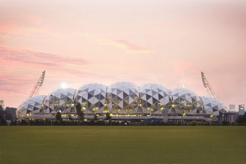 The AAMI Stadium in Melbourne has been named as the "World's Most Iconic and Culturally Significant Stadium"