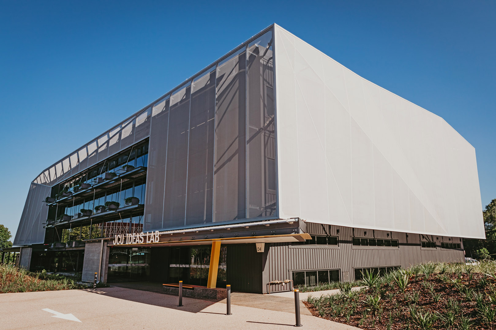 JCU Ideas Lab Facade, Douglas, Townsville,QLD