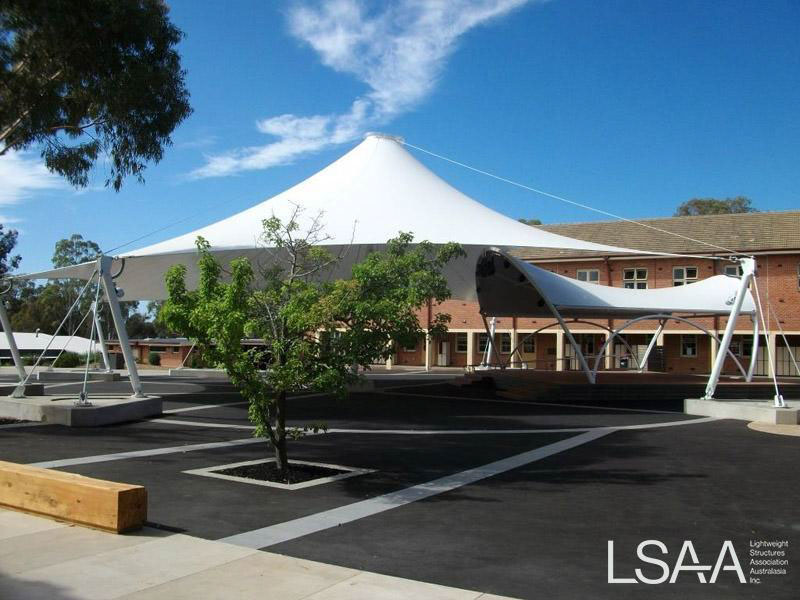 Catholic College Bendigo New Canopy Structure
