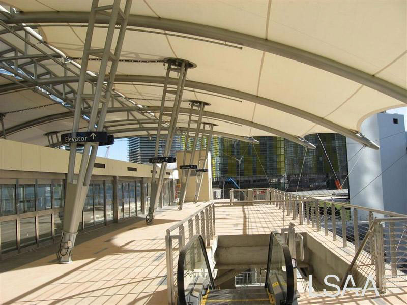 CityCentre Automated People Mover - Tensile Roof Canopy