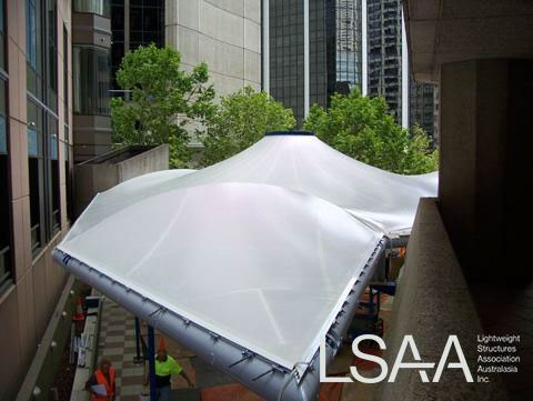 Canopy over Inner City Child Care Centre