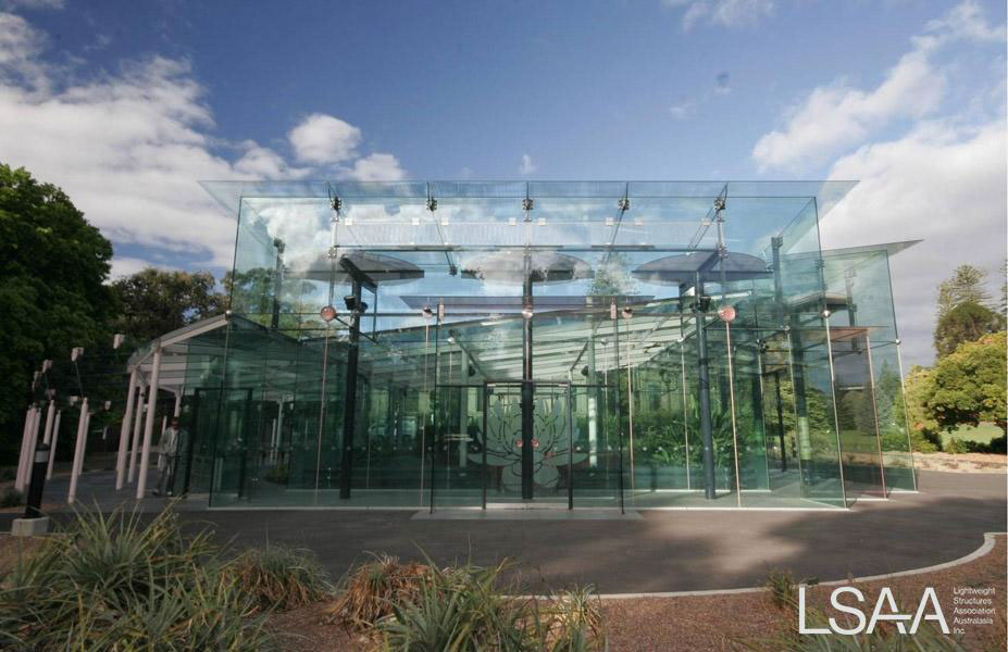 Amazon Waterlily Pavilion - Overall View of Glazing
