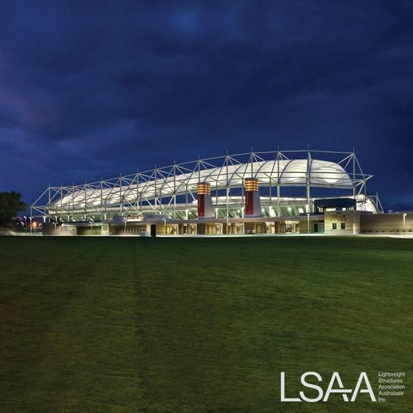 Rio Tinto Stadium - rear external view