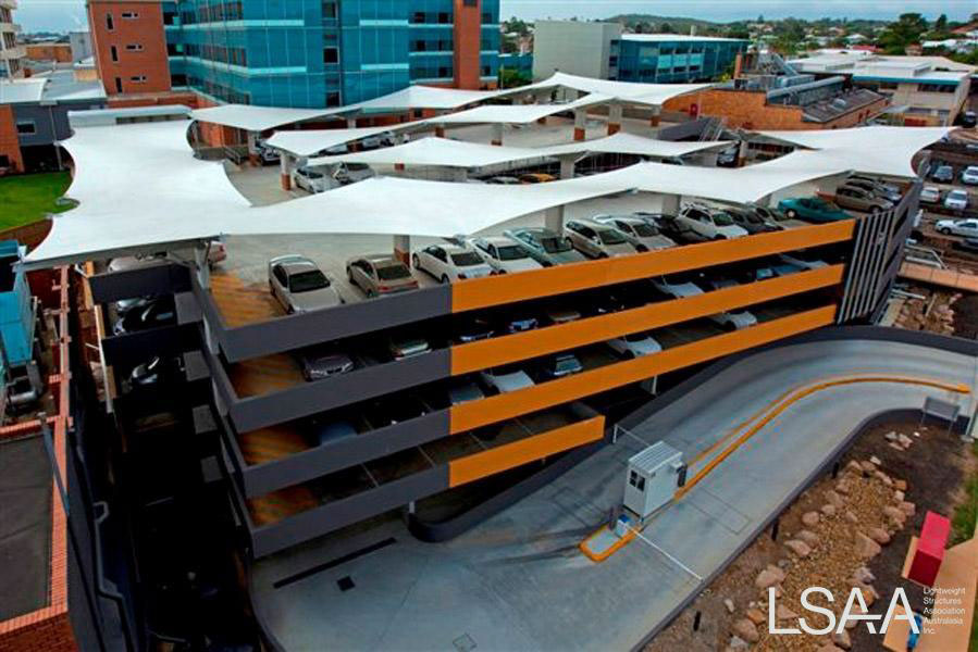 Greenslopes Private Hospital Car Park Canopies