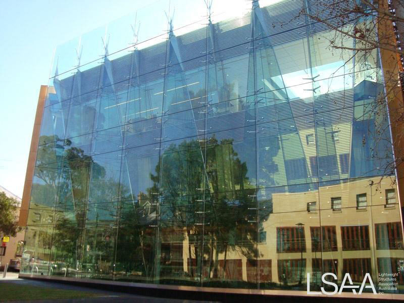 Surry Hills Community Centre - Structural Glass Facade - Overall External View