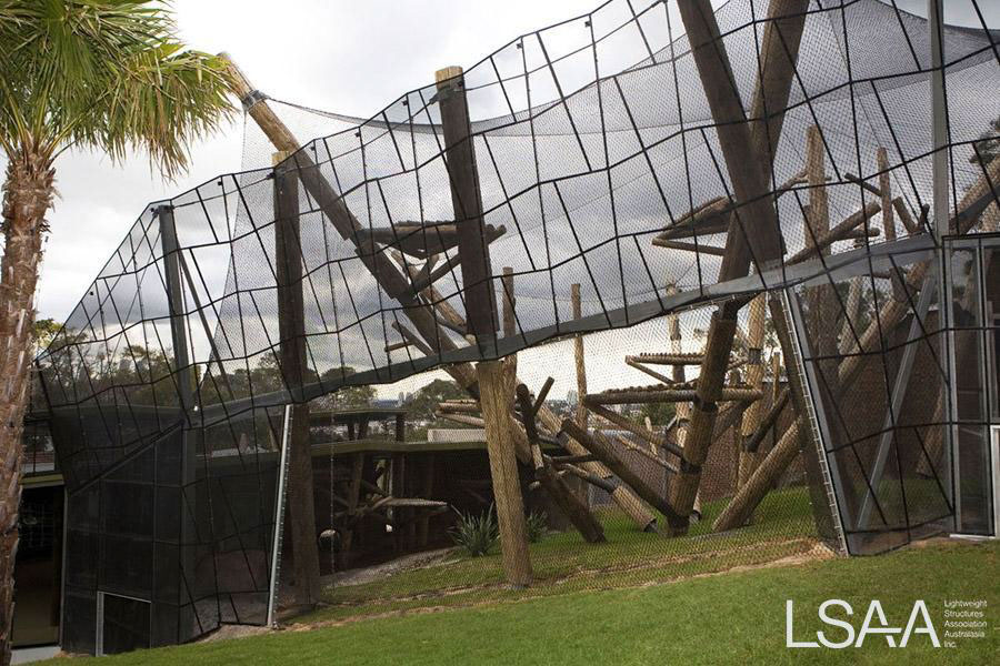 Taronga Zoo Chimpanzee Enclosure - Overall External View