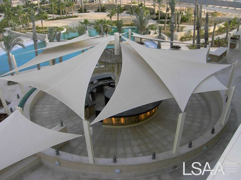 Shade Sails - Marassi Beach Resort, Egypt