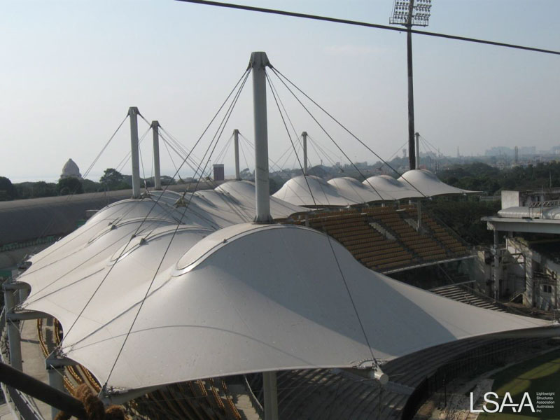 Chepauk Stadium, Stage One - Tensile Fabric Roof