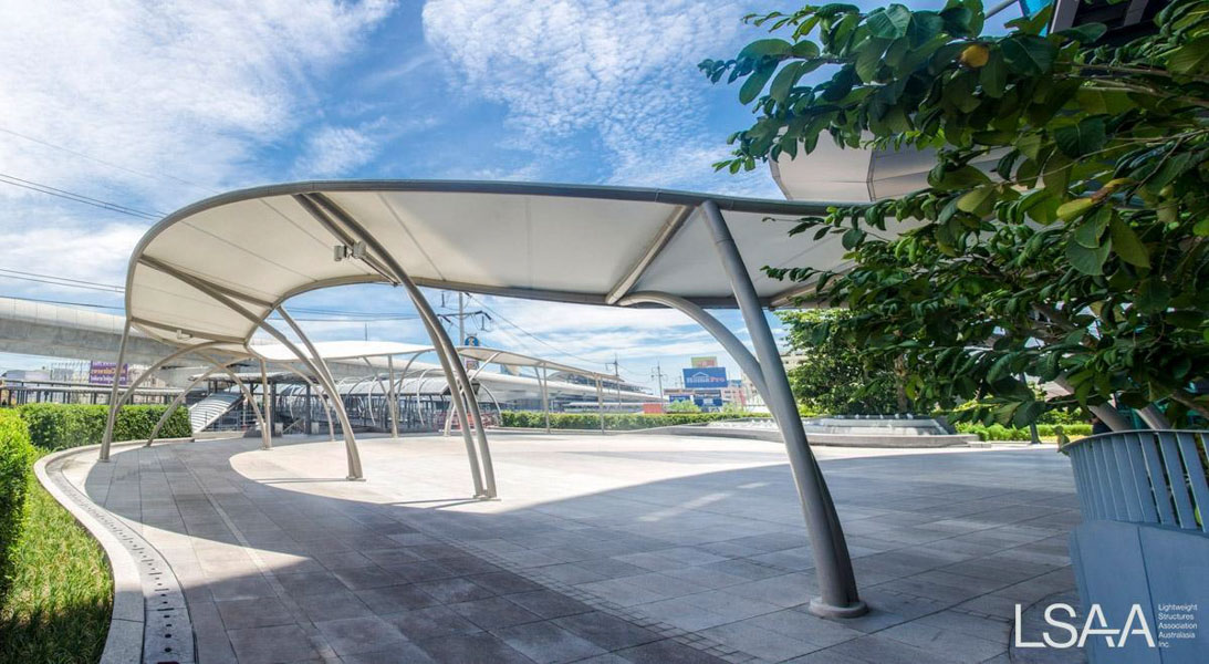 Central Westgate Sky Walk Membrane Covering