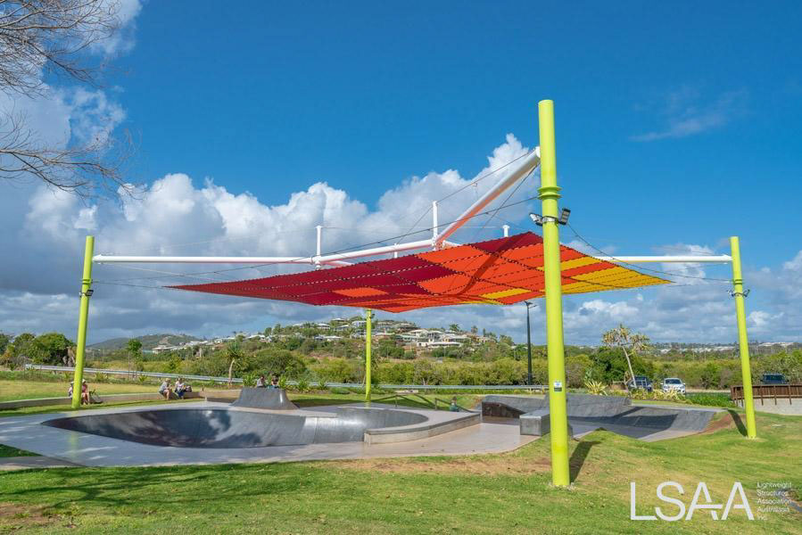 Yeppoon Lagoon Skatepark Shade Structures Project