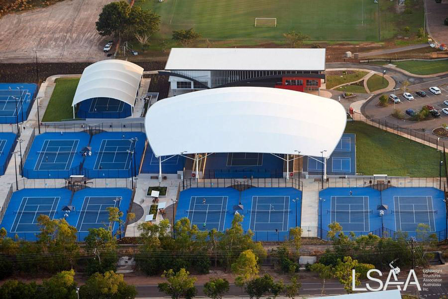 Marrara Tennis Centre Fabric Roof