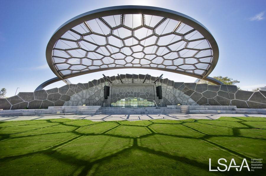 Model of the HOTA Stage and Sound Shell