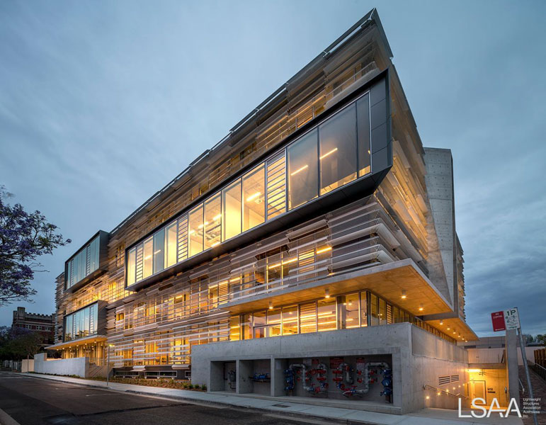 External View of the MLC Senior School Centre Facade