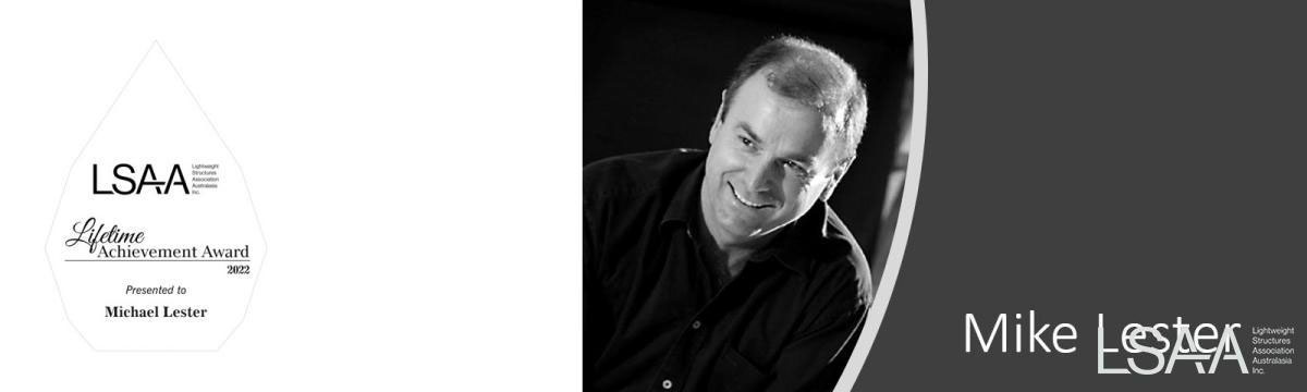 Mike Lester - Lifetime Achievement Award from LSAA 2022