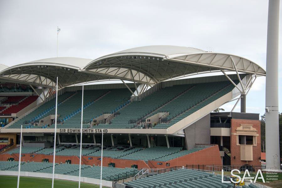 Roof Structure at the Adelaide Oval