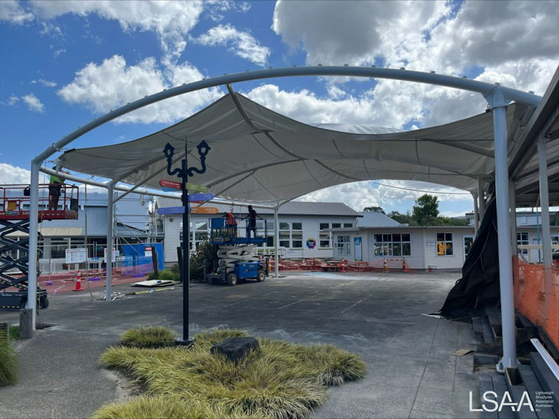 New Sheltered area at Matakana School