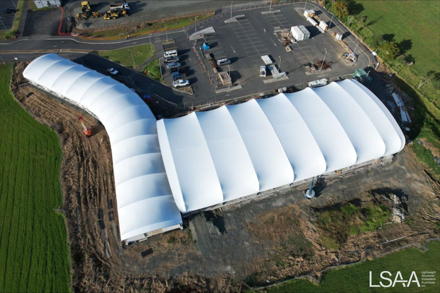 Aerial View of the Te Hiku Sports Hub