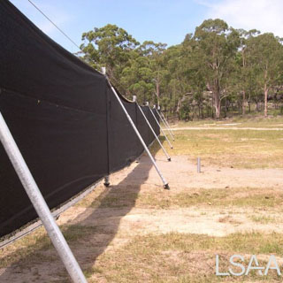 View of Counter Observation Barrier Screen