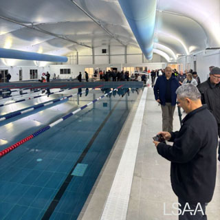 Interior View of the Te Hiku Sports Hub