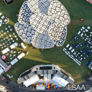 Organic Shade Structure at the Australian Open