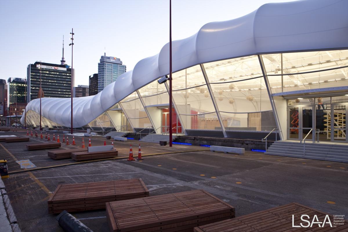 The Cloud on Queens Wharf in Auckland