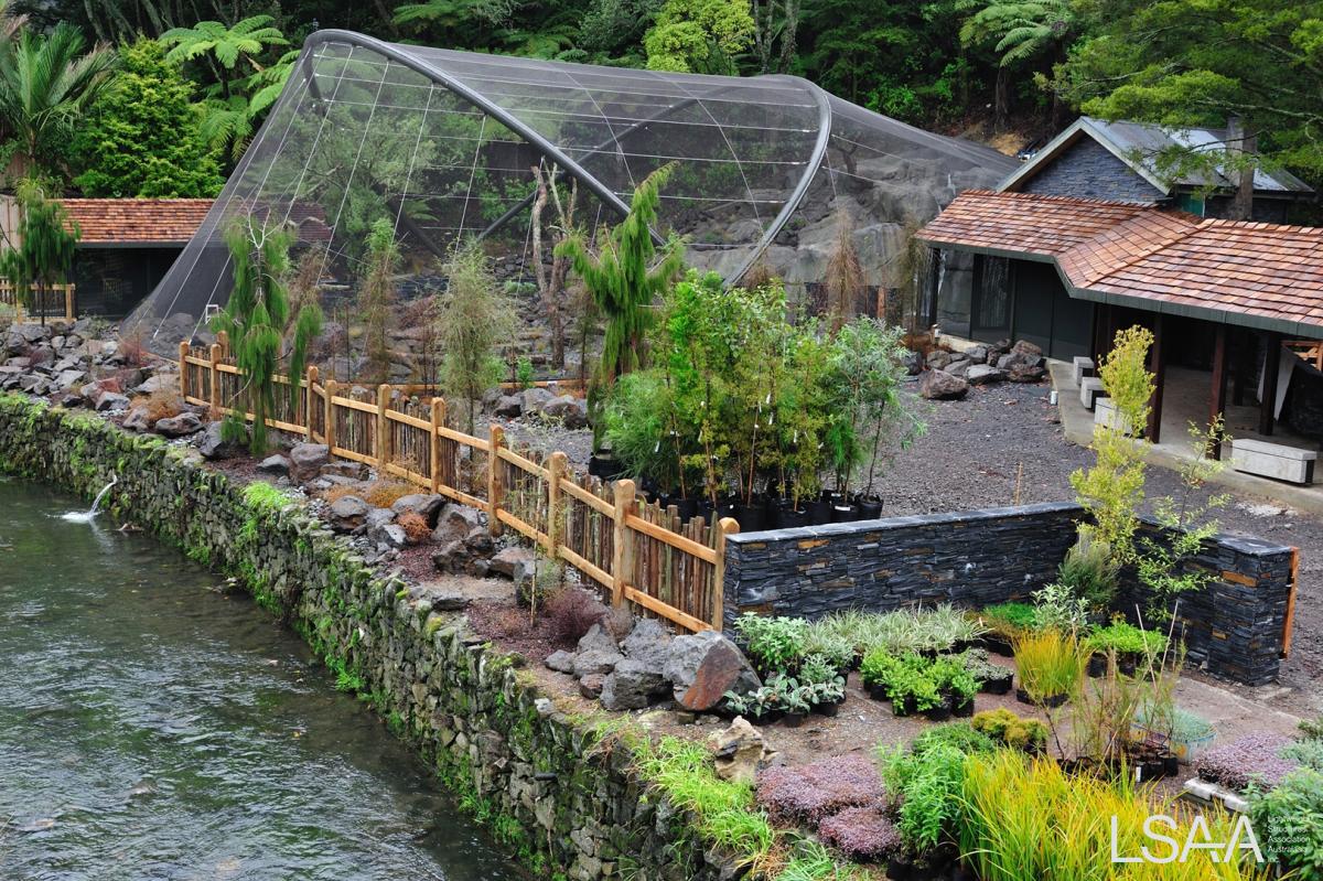 Auckland Cablenet Zoo Aviaries Enclosures