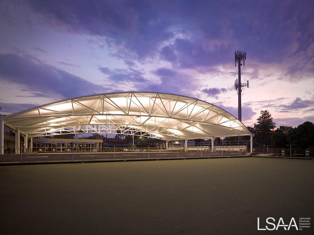 Cabramatta Lawn Bowls Club Sun Protection Roof