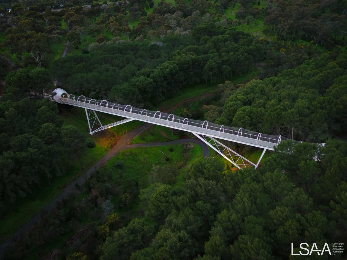 Flinders University Pedestrian Bridge Upgrade (2021 DA Entry 2082)